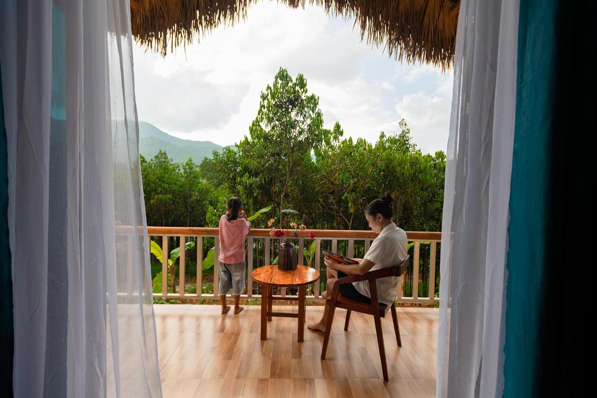 Nam Hoac Cinnamon Eco Lodge מראה חיצוני תמונה